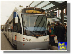 Saarbahn Eröffnungstag Oktober 1997
