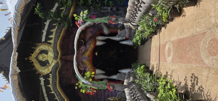 Foto aus Tempel
