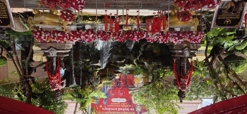 Foto aus Tempel
