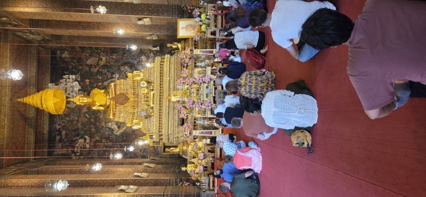 Foto aus Tempel